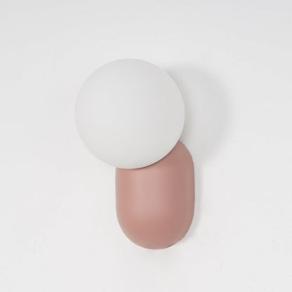 Modern Glow Resin Wall Lamp