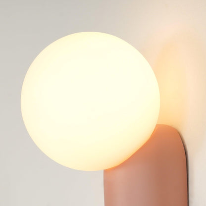 Modern Glow Resin Wall Lamp