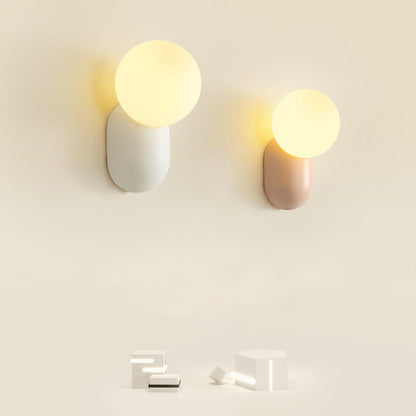 Modern Glow Resin Wall Lamp