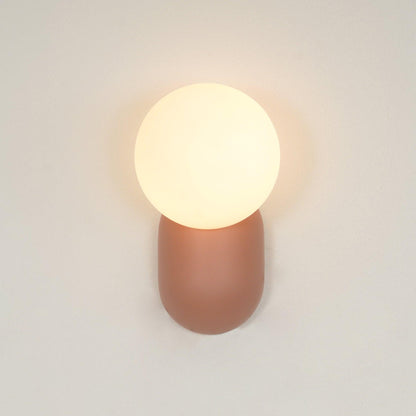 Modern Glow Resin Wall Lamp
