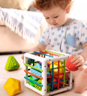 Fun Learning Color Cube Toy for Kids