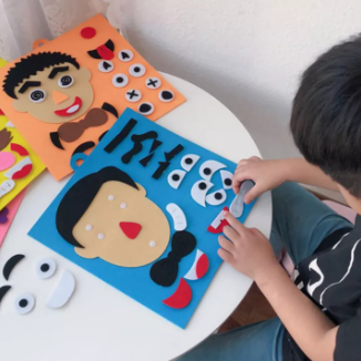 Fun Emotional Intelligence Kids Puzzle Toy