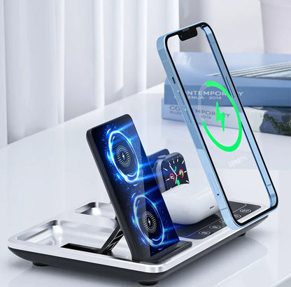Quick 4-in-1 Wireless Charger for iPhone and AirPods