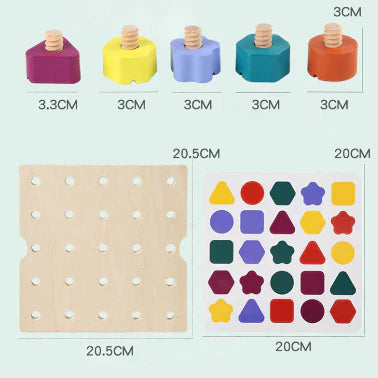 Colorful Kids Learning Board