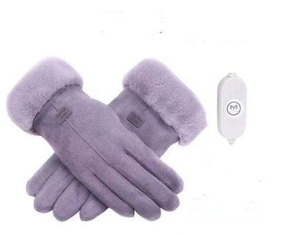 Warm Waterproof Touchscreen Gloves with 3 Heat Settings