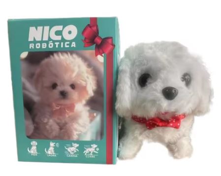 Fun Animated Puppy Pet Toy with Realistic Details