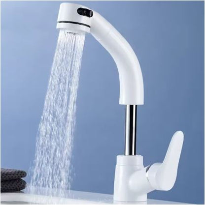 Luxury Brass Bathroom Faucet Pull Down Kitchen Sink Mixer