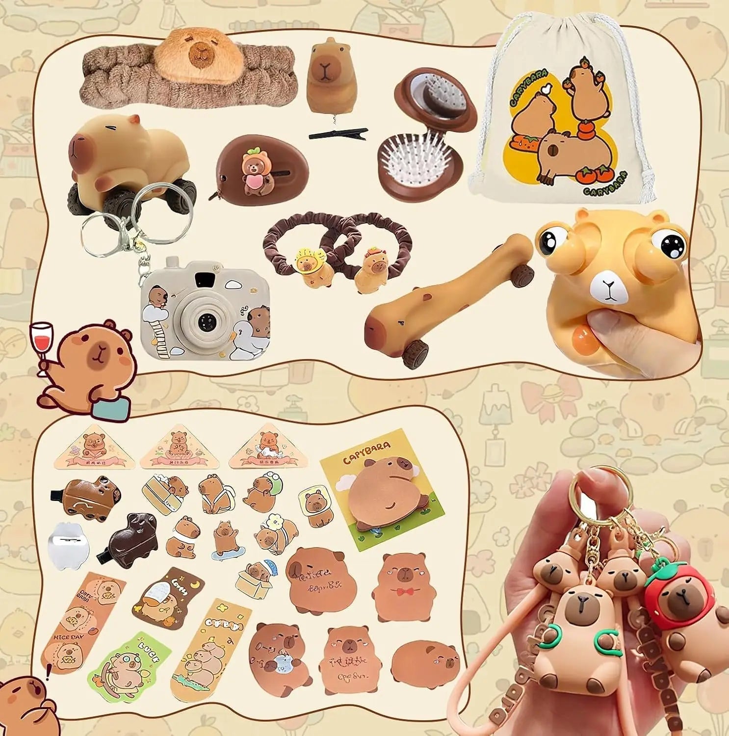 CapybaraJoy | Delightful Festive Advent Calendar for Kids with Surprises 1