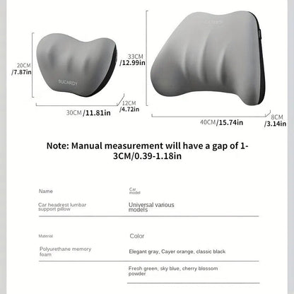 Ergonomic Back Support Cushion for Comfortable Sitting