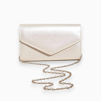 Small Chic Purse with Gold Chain Strap