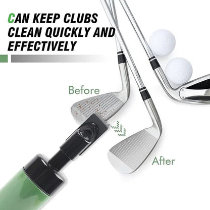 Compact Golf Club Cleaning Brush Tool