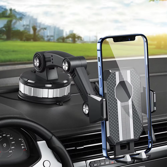 Easy Mount Car Phone Holder with Strong Suction Cup - Fesara
