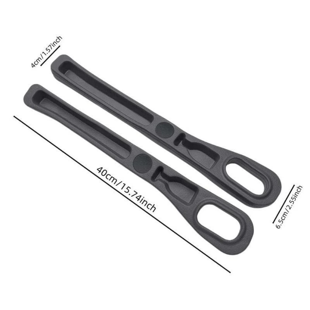 Premium Car Seat Gap Storage Faux Leather Fillers