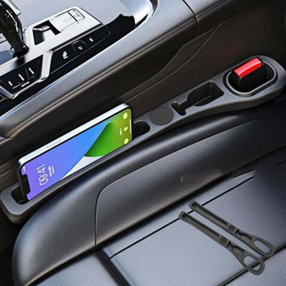 Premium Car Seat Gap Storage Faux Leather Fillers - Fesara