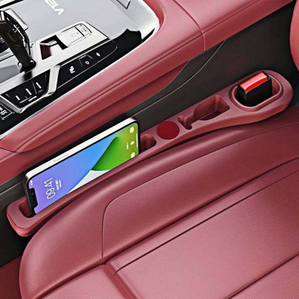 Premium Car Seat Gap Storage Faux Leather Fillers
