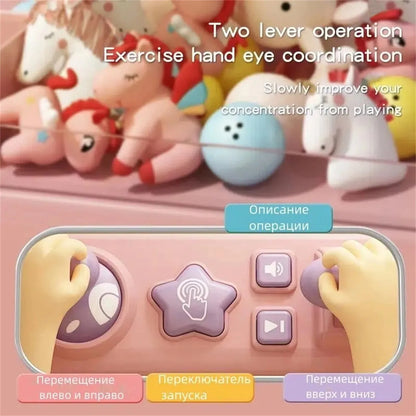 Mini Arcade Claw Toy Machine for Kids