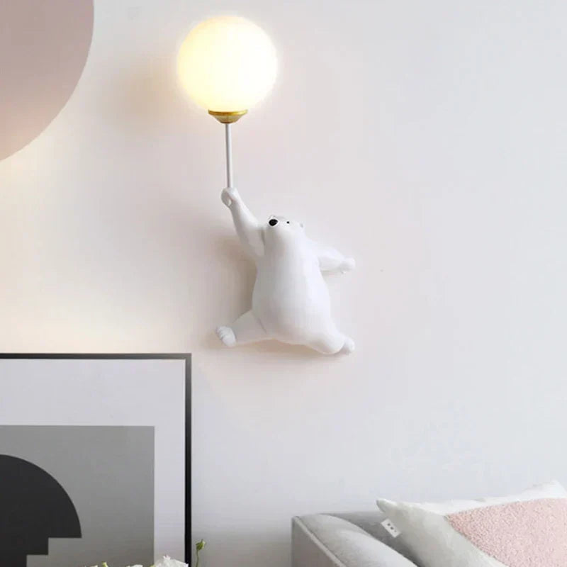 Colorful Kids Night Lamp with 3D Moon Shape