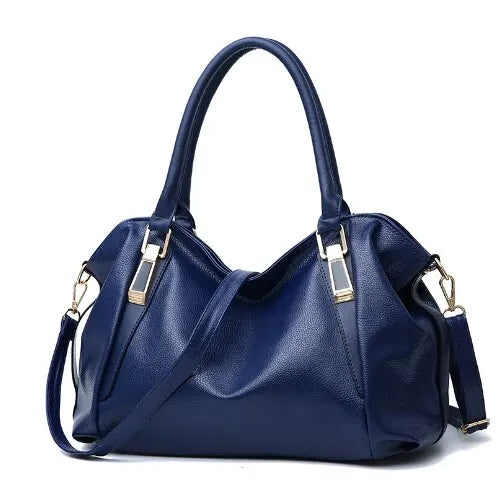 Stylish Fake Leather Tote Bag for Ladies