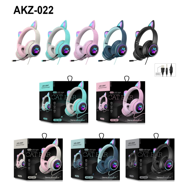 CatEarGlow | Stylish Fun Foldable LED Headset with Microphone 1
