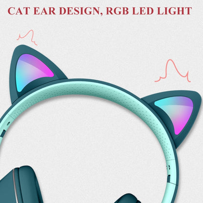 CatEarGlow | Stylish Fun Foldable LED Headset with Microphone 2