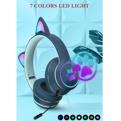 CatEarGlow | Stylish Fun Foldable LED Headset with Microphone 3