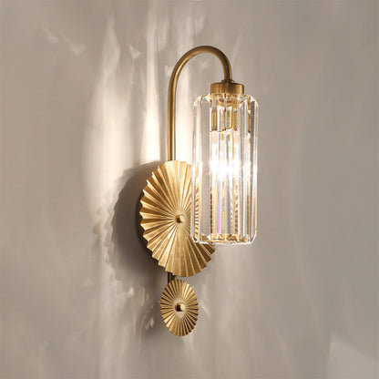 Elegant Cylinder Wall Light for Classic Decor