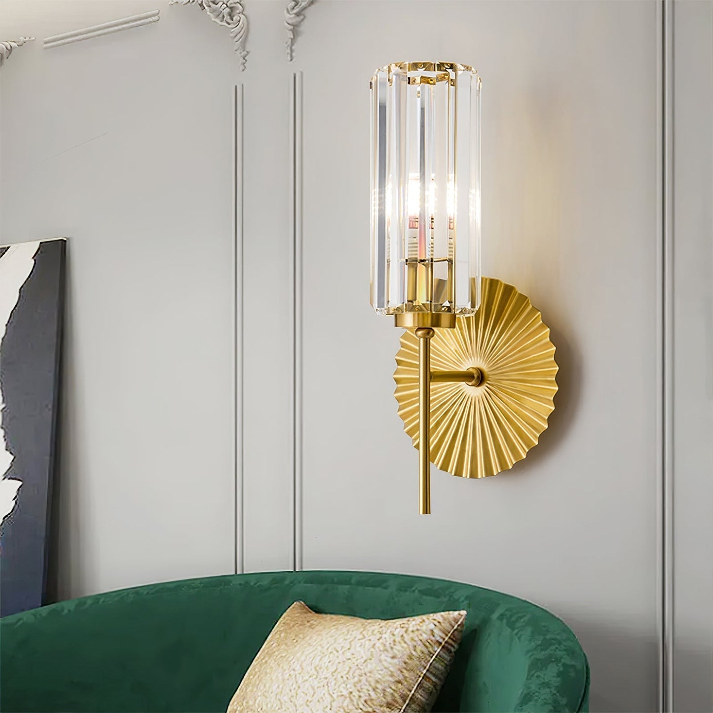 Elegant Cylinder Wall Light for Classic Decor