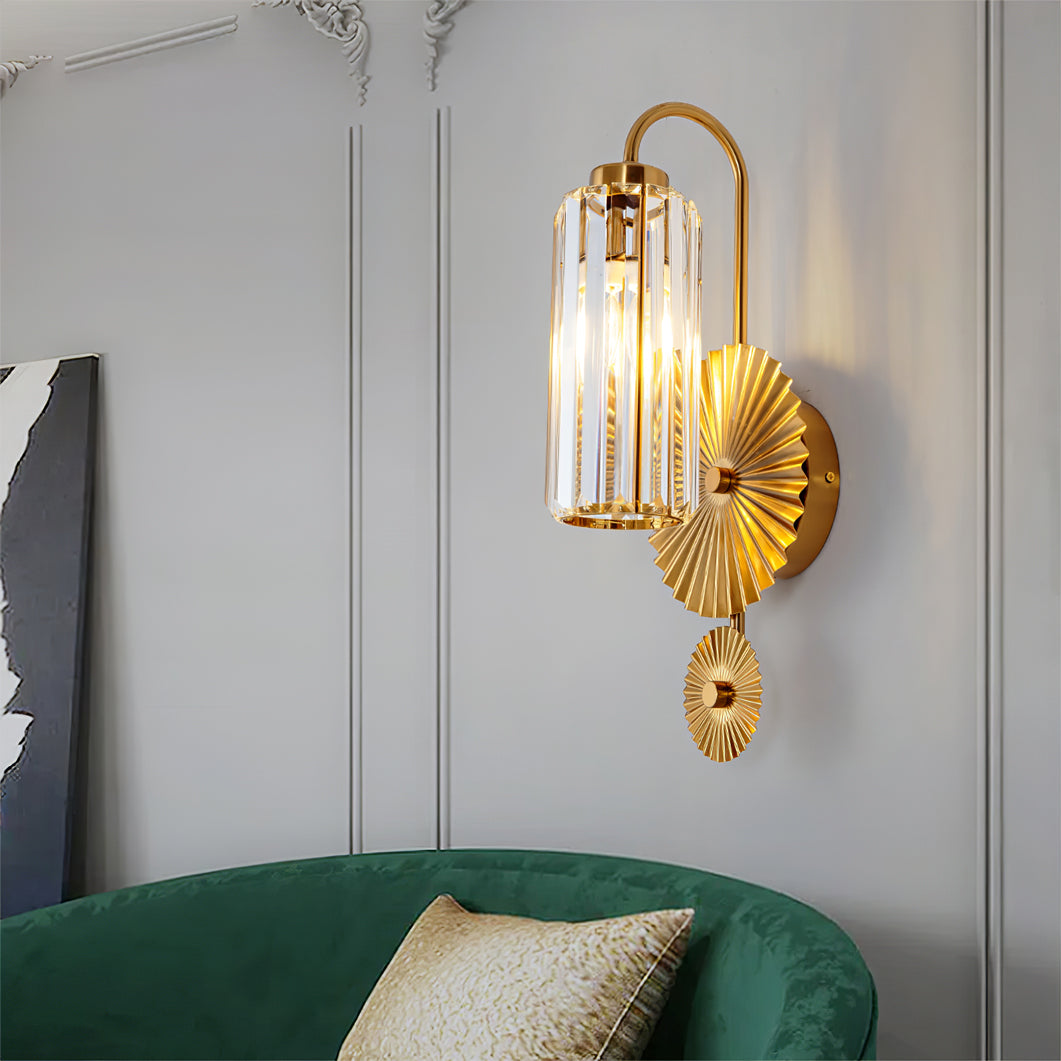 Elegant Cylinder Wall Light for Classic Decor
