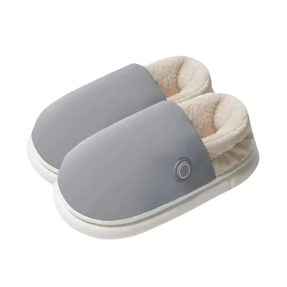 Soft Warm Electric Heated Slippers for Ladies - Fesara