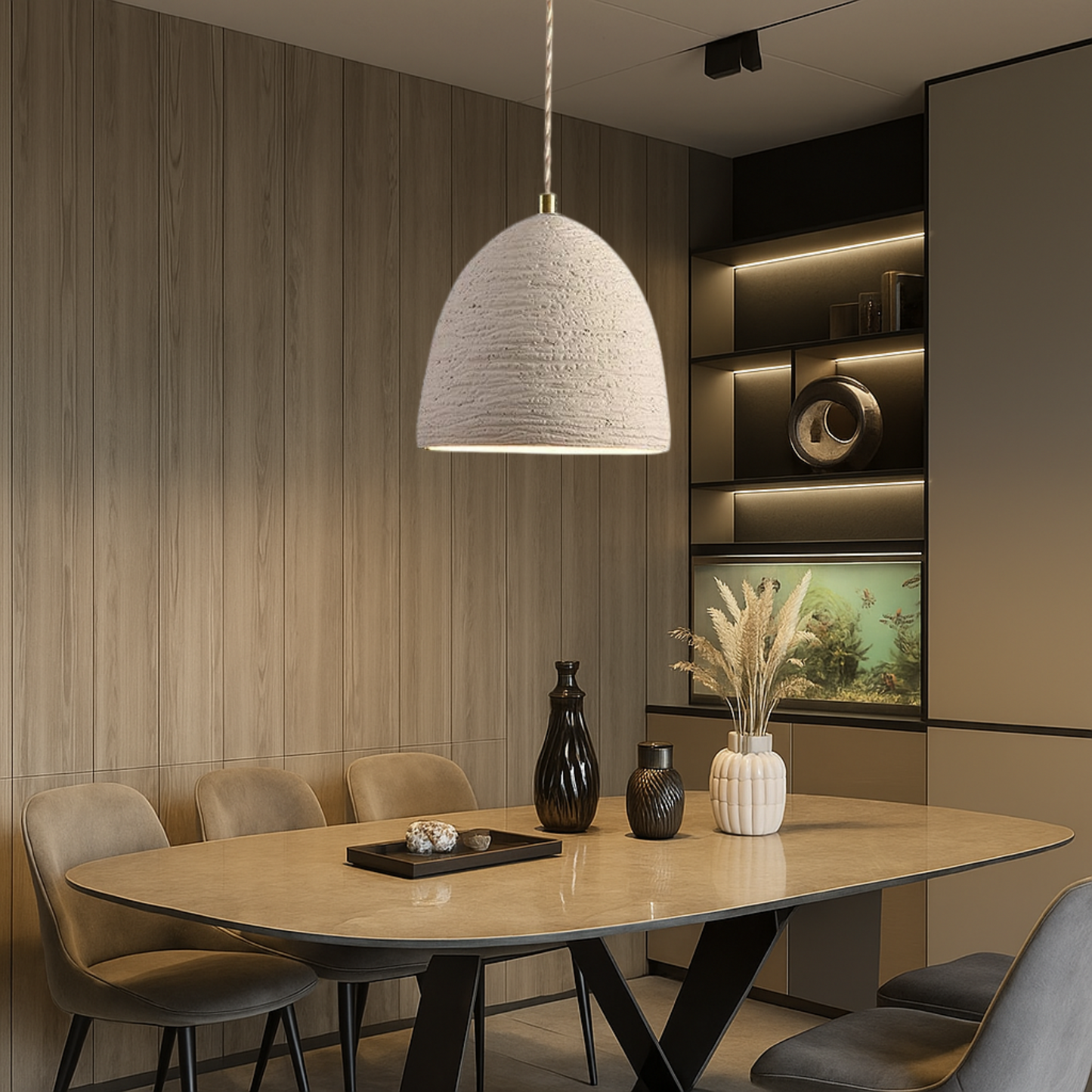 Cement Hanging Lamp 4