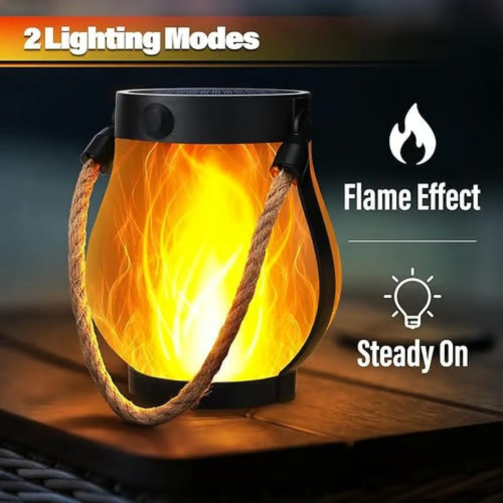 Centerpieces Solar Light Waterproof Lantern Flickering Garden Lamp 1