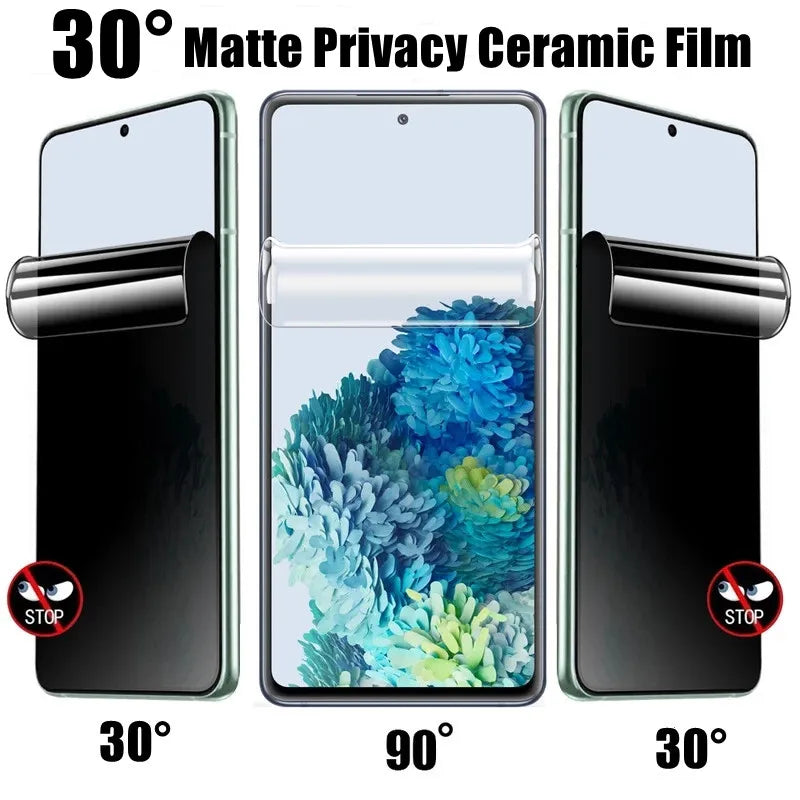 CeramiGuard | Premium Matte Privacy Screen Protector for Samsung Devices 1