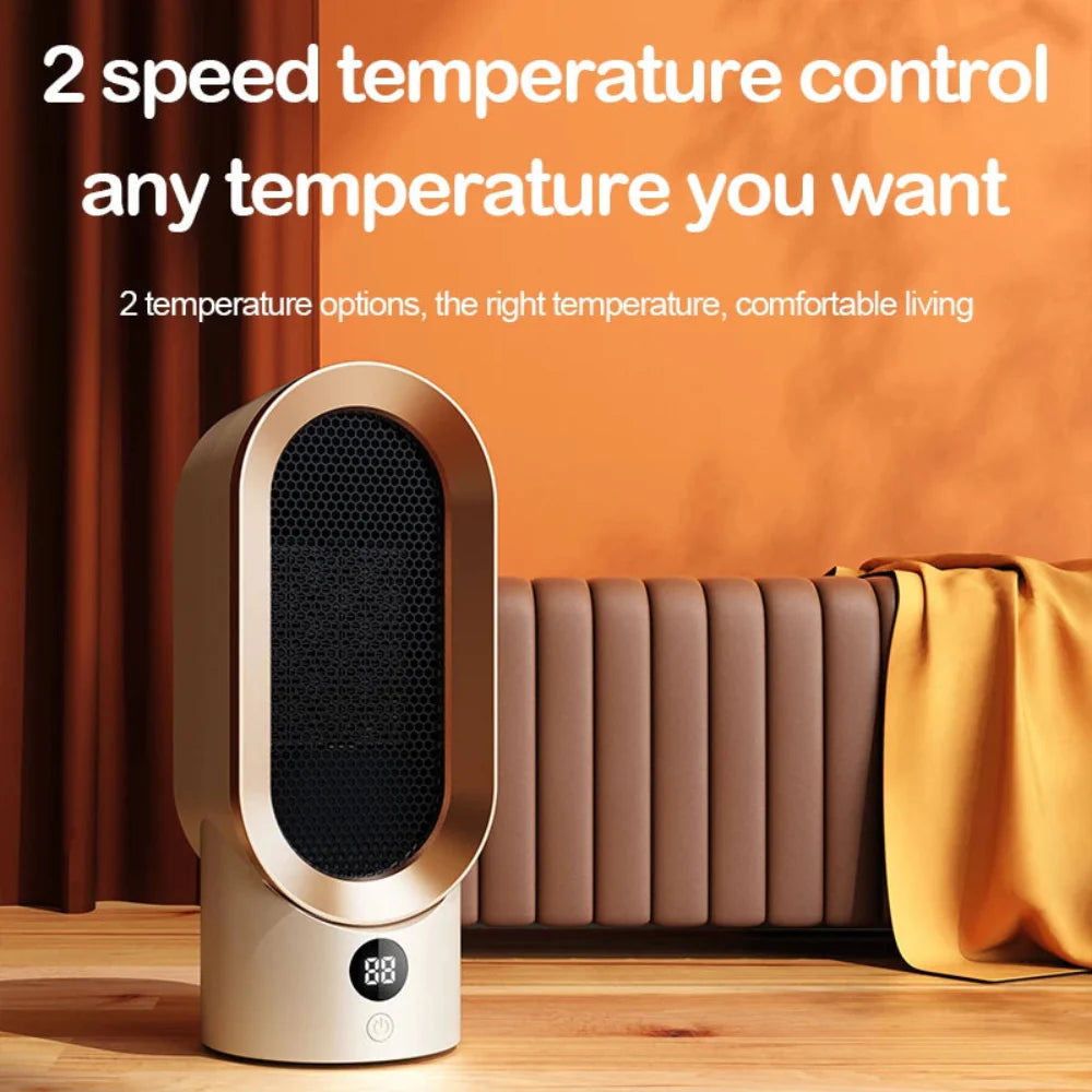 CeramiHeat | Compact Efficient Portable Ceramic Electric Fan Heater 1