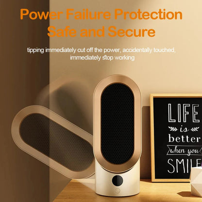 CeramiHeat | Compact Efficient Portable Ceramic Electric Fan Heater 5