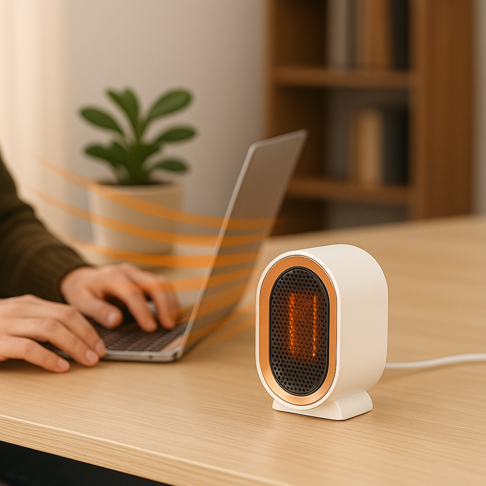 CeramiHeat | Compact Efficient Portable Ceramic Space Heater 10