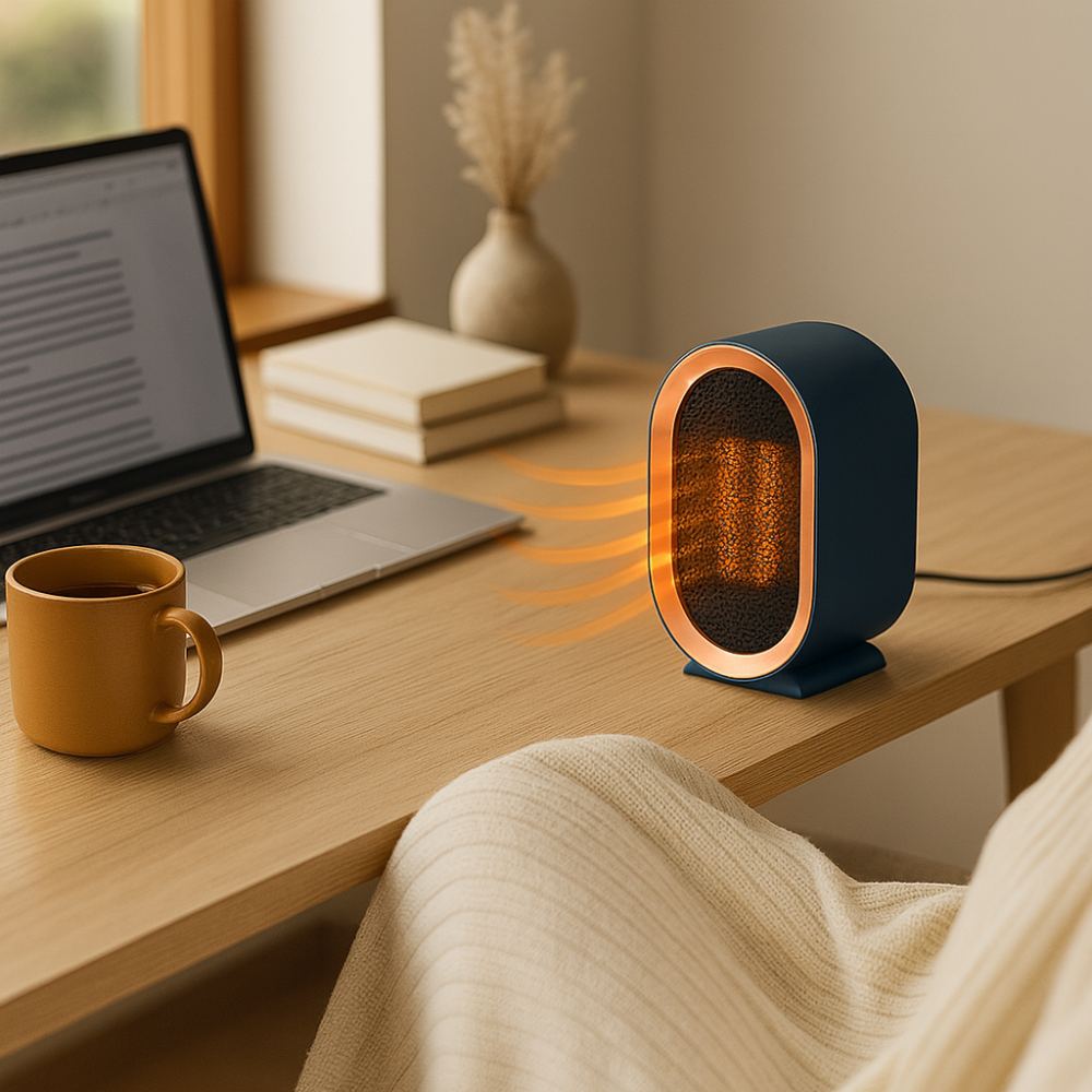 CeramiHeat | Compact Efficient Portable Ceramic Space Heater 11