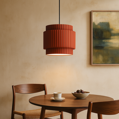 Ceramic Colored Hanging Lamp 1