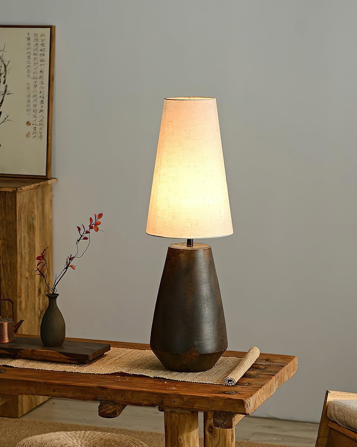 Sleek Ceramic Desk Lamp