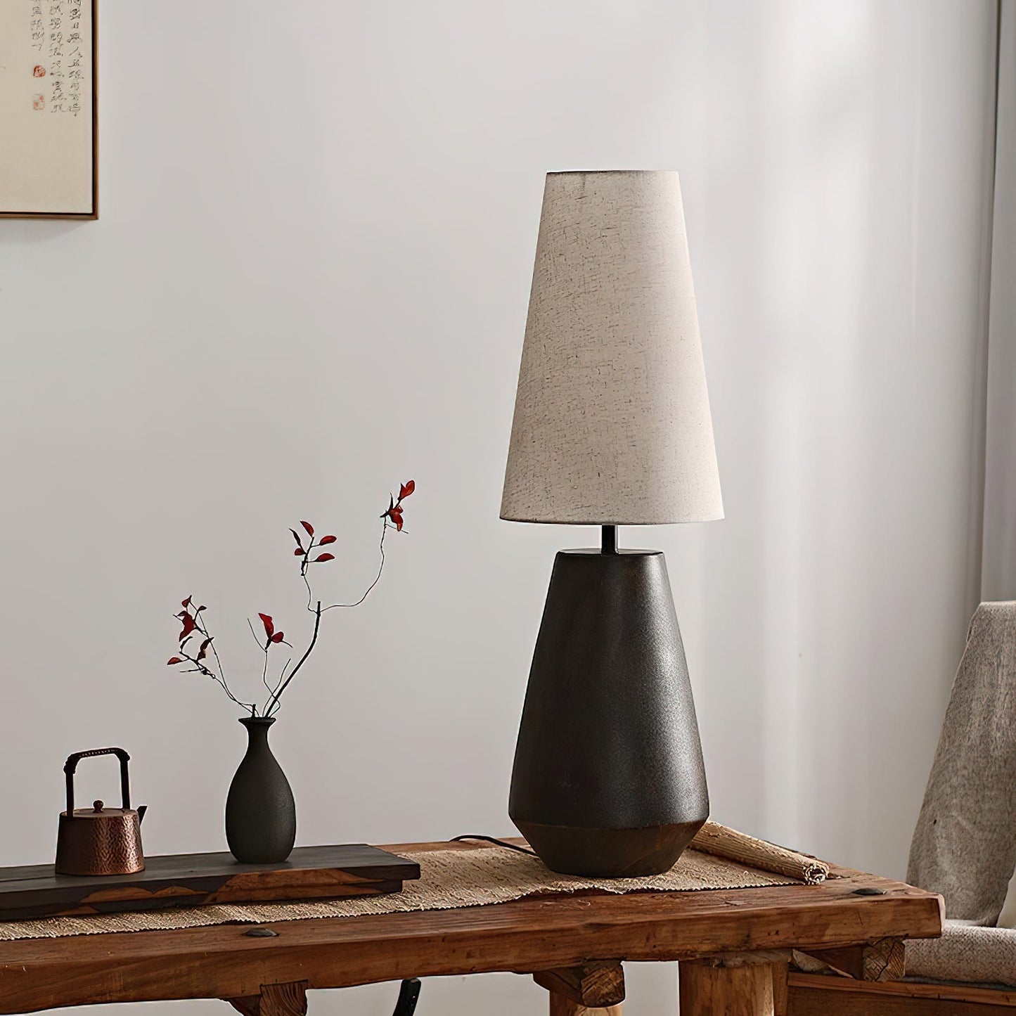 Sleek Ceramic Desk Lamp