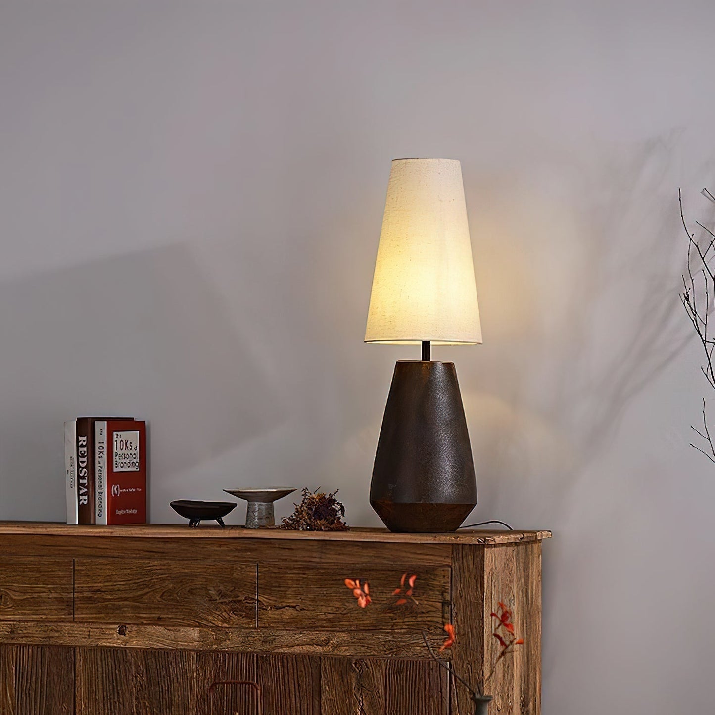 Sleek Ceramic Desk Lamp