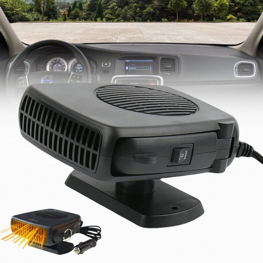 Compact 12V Car Heater with Thermostat for Fast Warmth - Fesara
