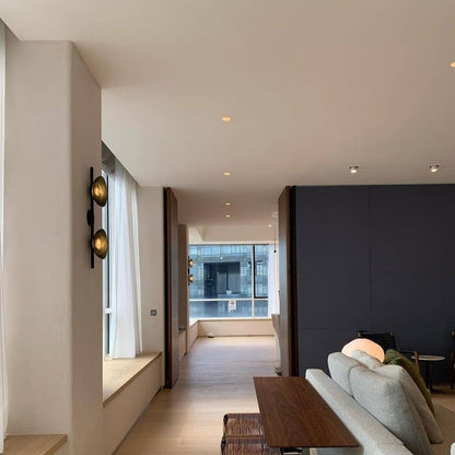 Round Glass Modern Wall Light