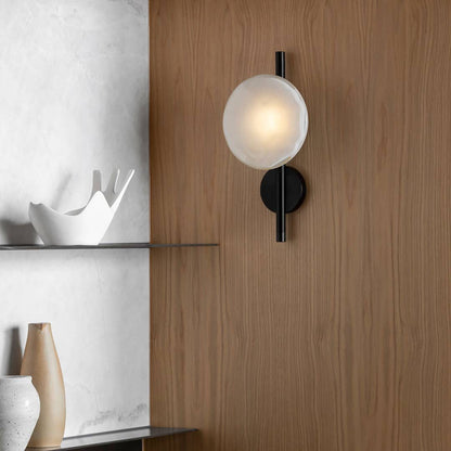 Round Glass Modern Wall Light