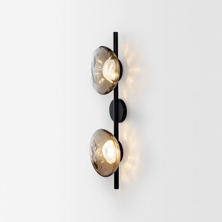 Round Glass Modern Wall Light