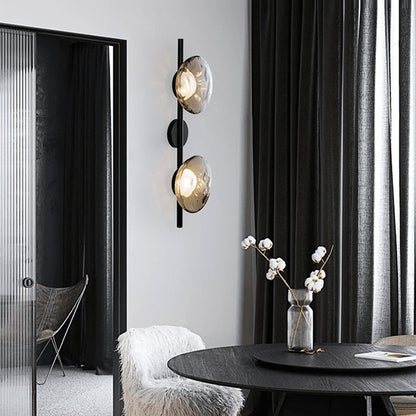 Round Glass Modern Wall Light