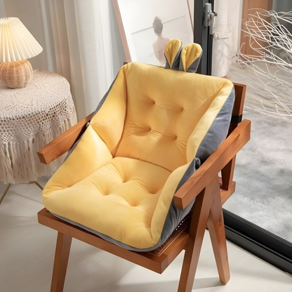 Comfortable Padded Office Chair Back Cushion Support - Fesara
