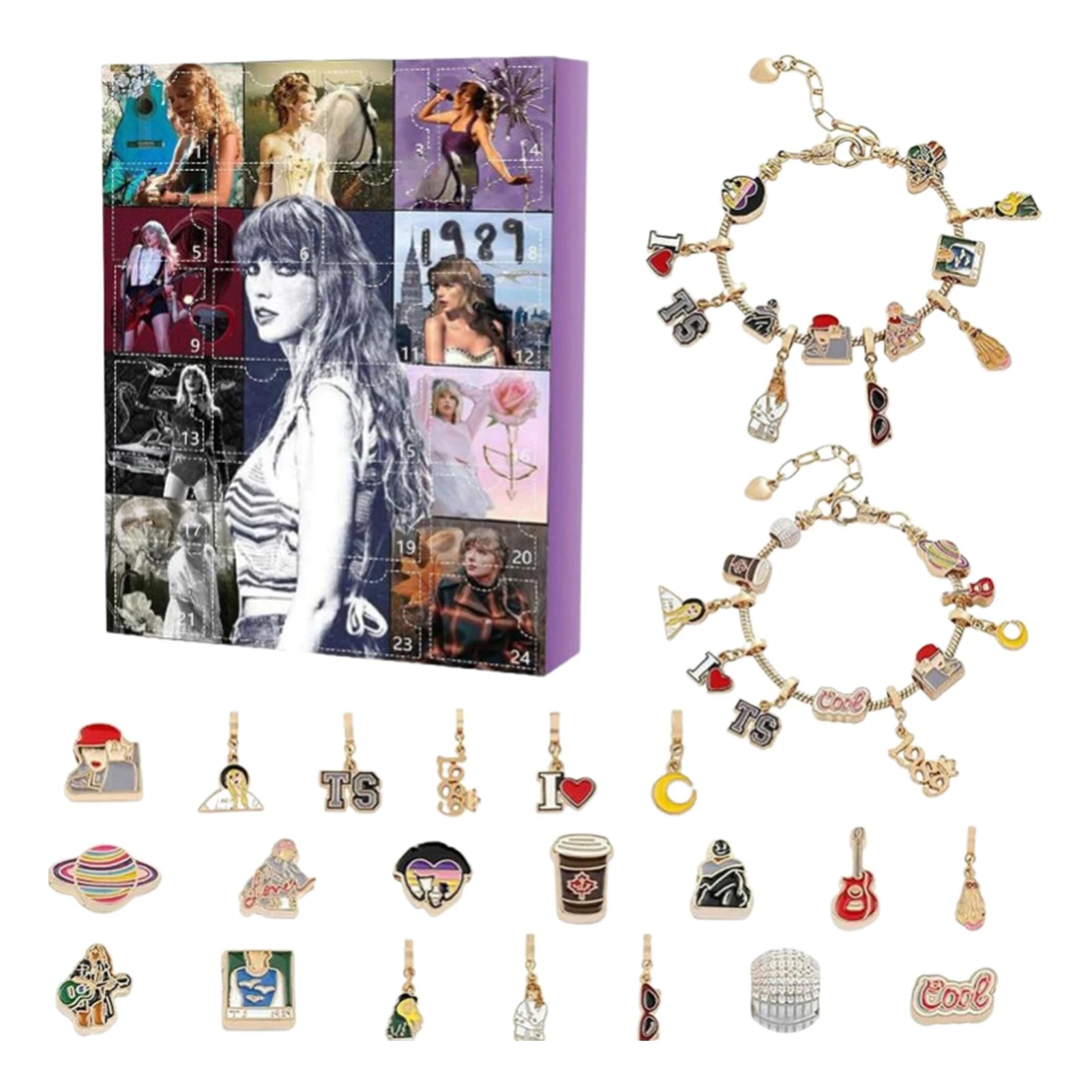 CharmCraft | Creative DIY Bracelet Making Advent Calendar Set for Kids 10