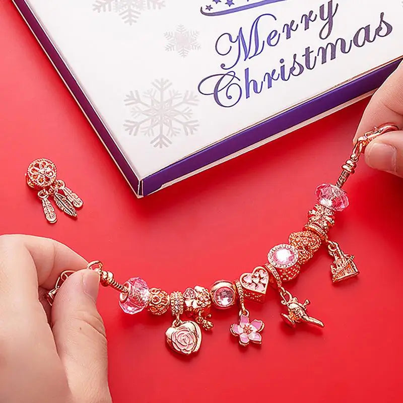 CharmCraft | Creative DIY Bracelet Making Advent Calendar Set for Kids 3