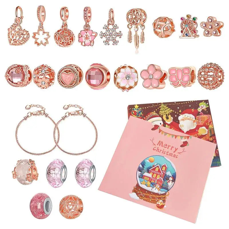 CharmCraft | Creative DIY Bracelet Making Advent Calendar Set for Kids 4