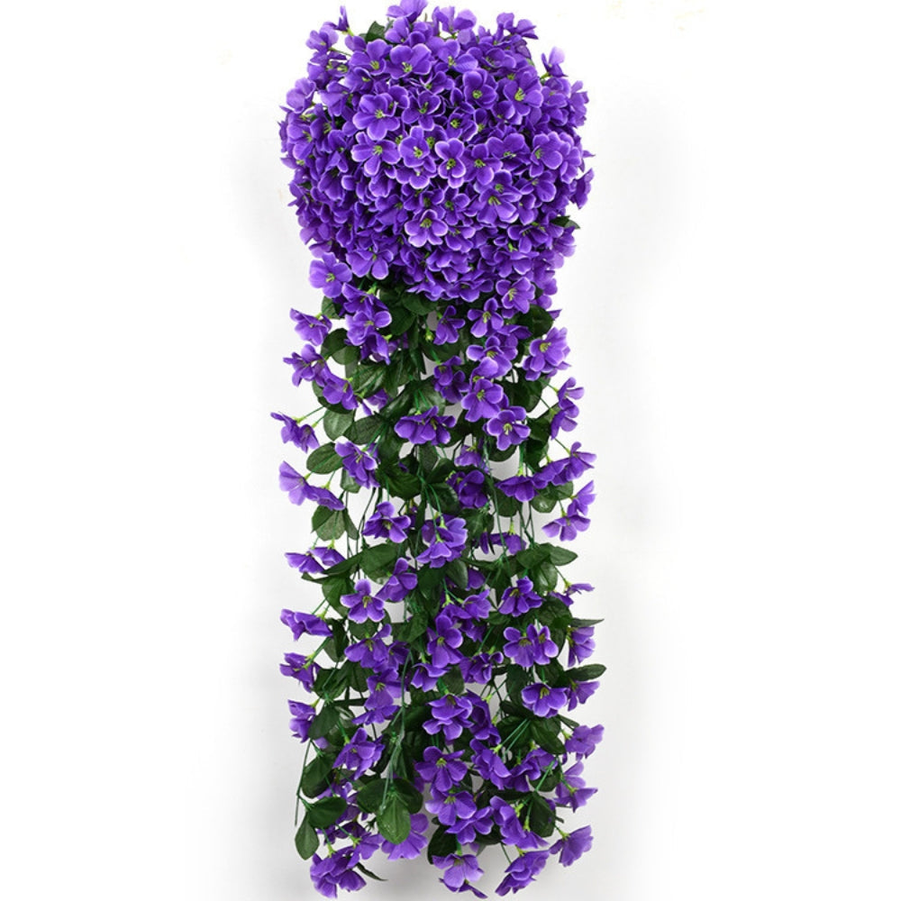 Beautiful Fake Orchid Hanging Flower Arrangement